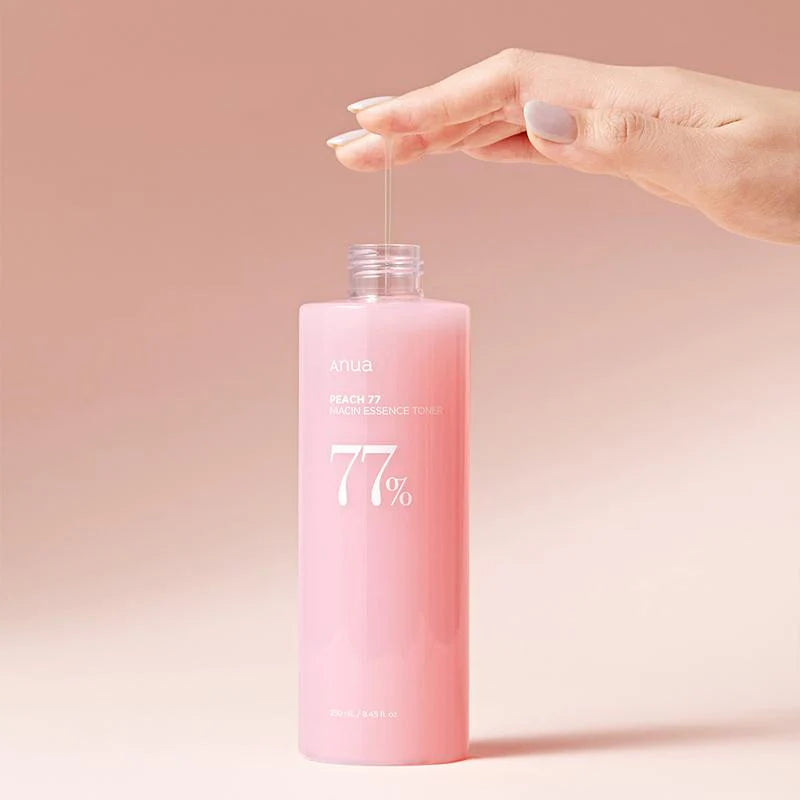 Peach 77% Niacin Essence Toner - Korean Cosmetics