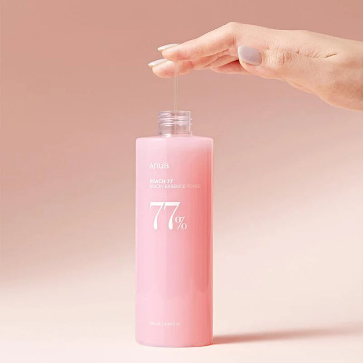 Peach 77% Niacin Essence Toner - Korean Cosmetics