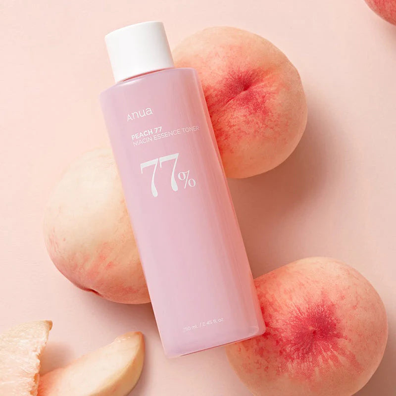 Peach 77% Niacin Essence Toner - Korean Cosmetics