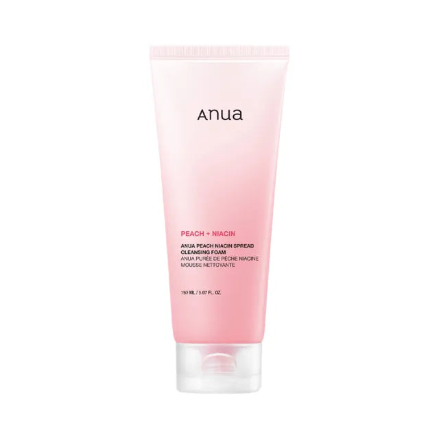 Peach Niacin Spread Cleansing Foam