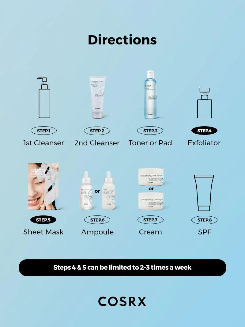 Korean Cosmetics | Hydrium Triple Hyaluronic Moisture Ampoule