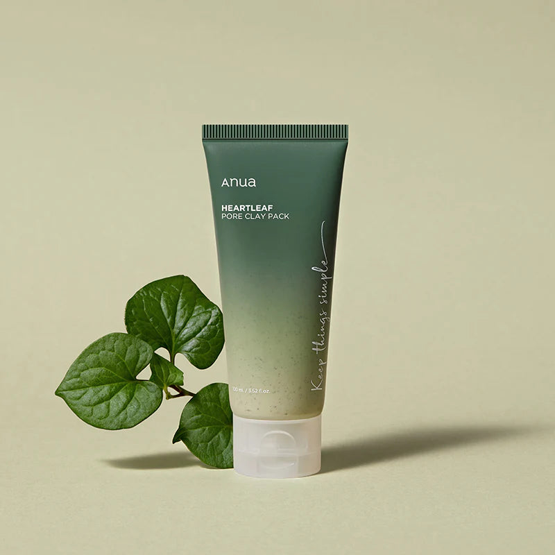 Heartleaf Pore Clay Pack - Korean Cosmetics