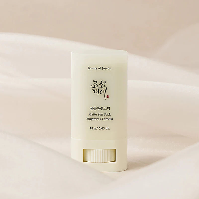 Korean Cosmetics | Matte Sun Stick : Mugwort+Camelia SPF50 PA++++