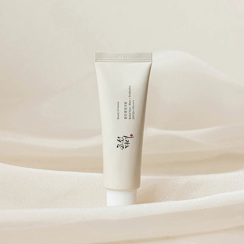 Korean Cosmetics | Relief Sun : Rice + Probiotics SPF50+ PA++++