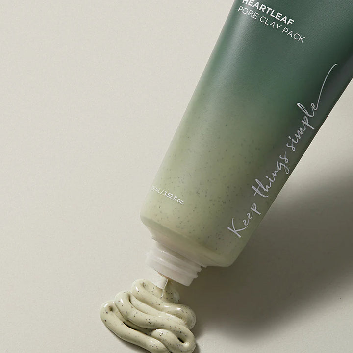 Heartleaf Pore Clay Pack - Korean Cosmetics