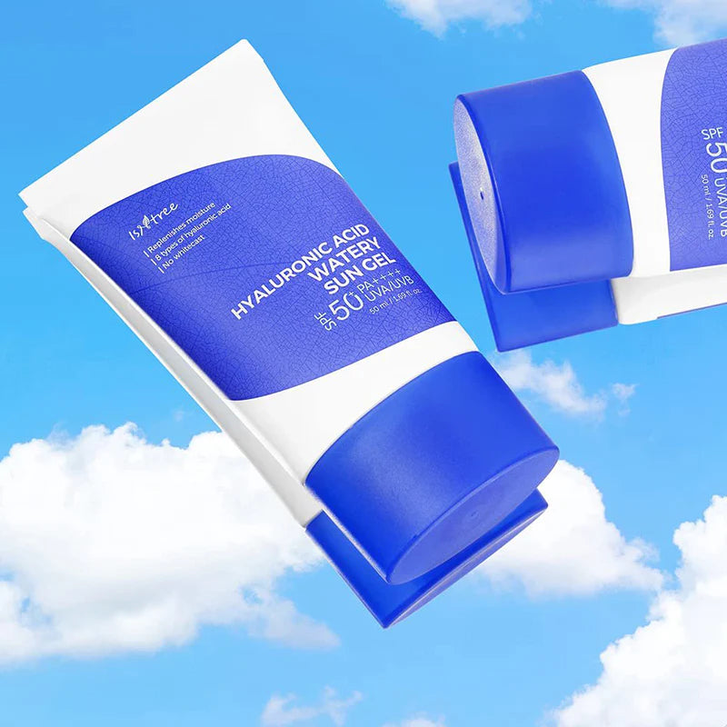 Hyaluronic Acid Watery Sun Gel SPF50 PA - Korean Cosmetics