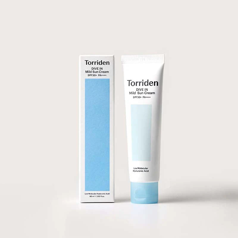 DIVE-IN Mild Sun Cream SPF50+ PA++++ - Korean Cosmetics