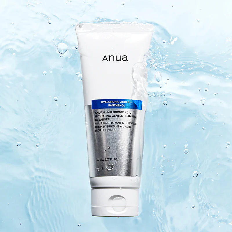 8 Hyaluronic Acid Hydrating Gentle Foaming Cleanser - Korean Cosmetics