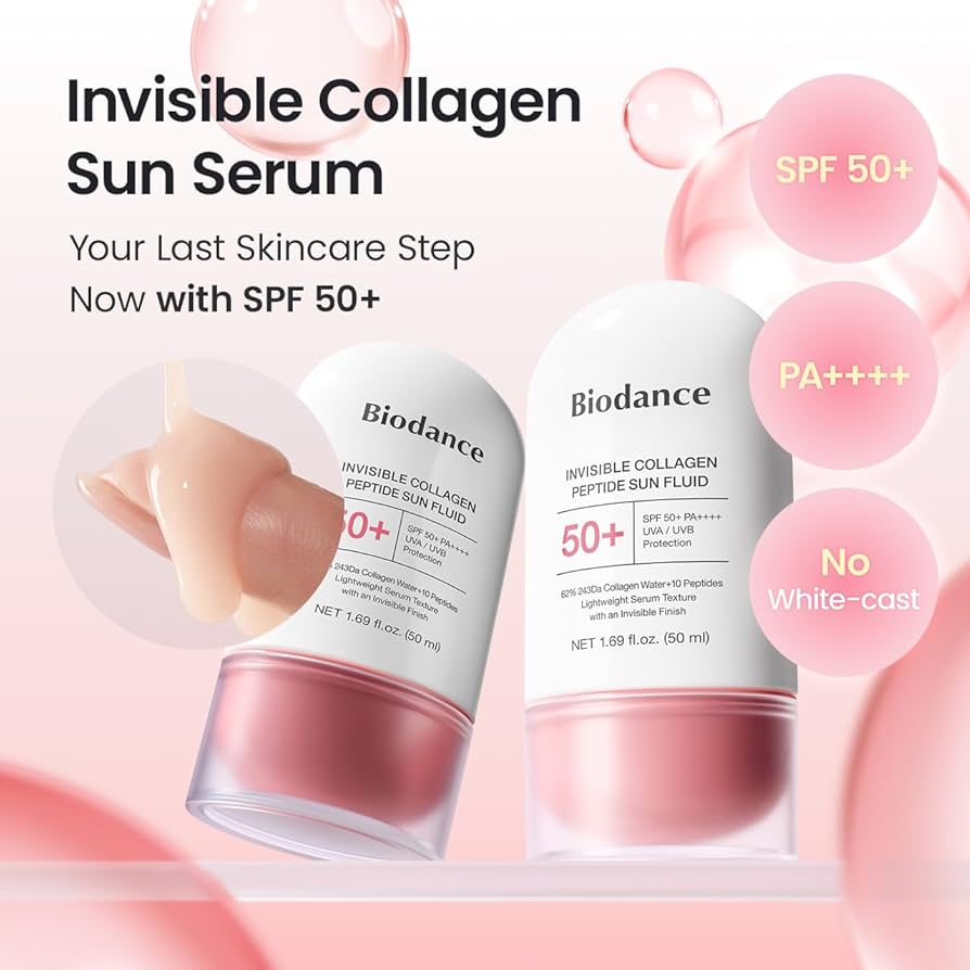 Biodance Invisible Collagen Peptide Sun Fluid