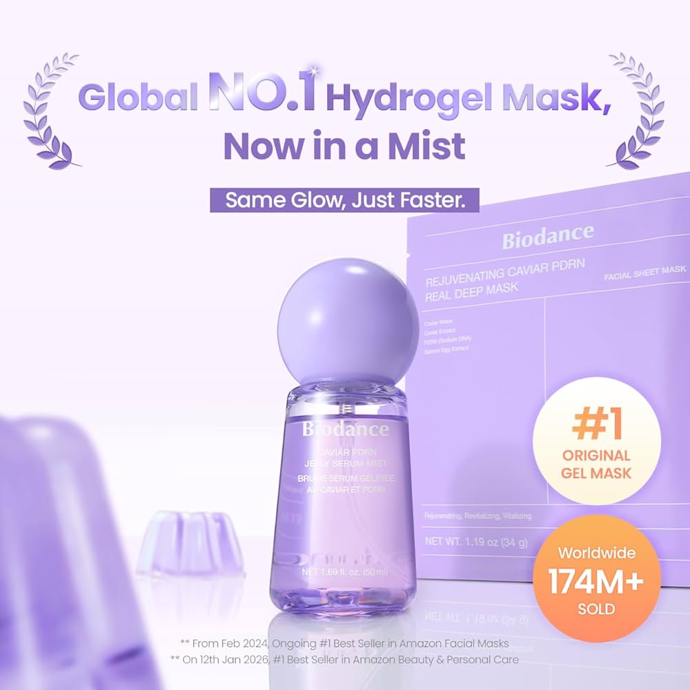 Biodance Caviar PDRN Jelly Serum Mist