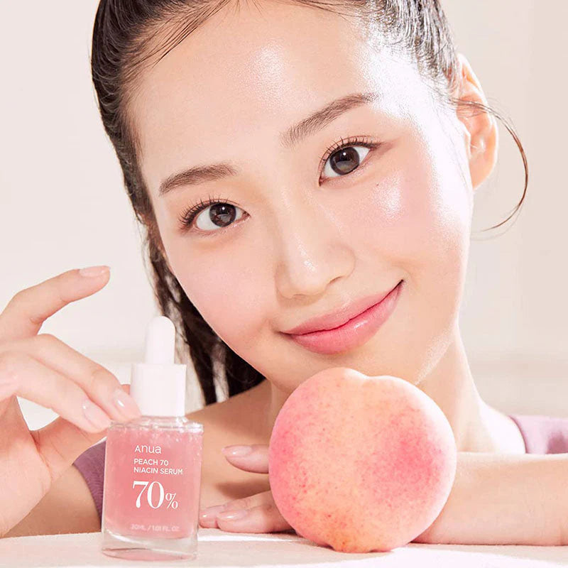 Peach 70% Niacin Serum - Korean Cosmetics