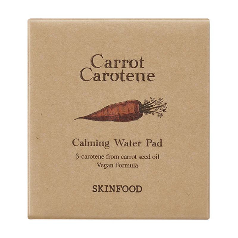 Carrot Carotene Calming Water Pad - Korean Cosmetics