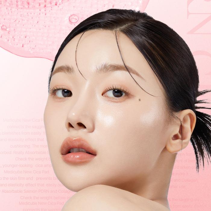 Medicube PDRN Pink Collagen Toning Gel Toner Pads