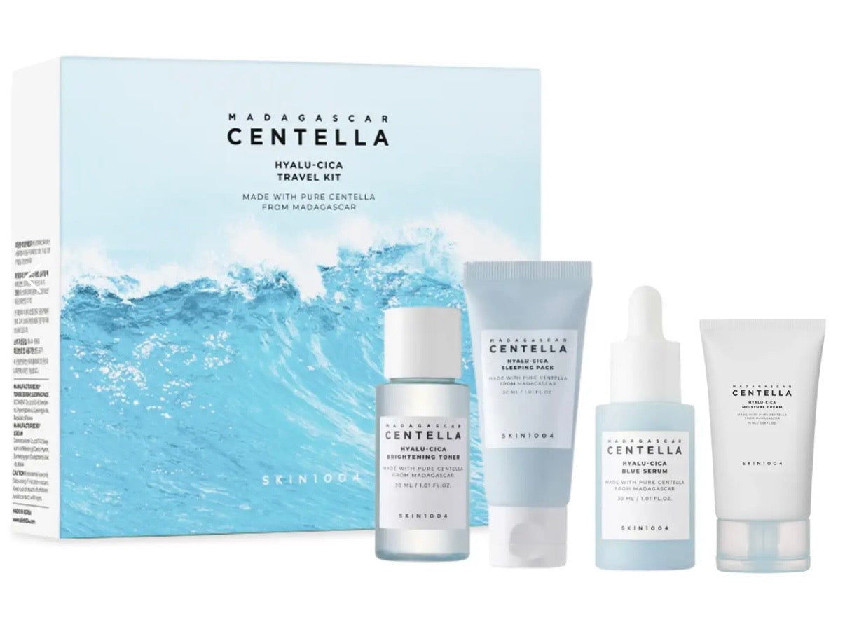Madagascar Centella Hyalu-Cica Travel Kit - Korean Cosmetics