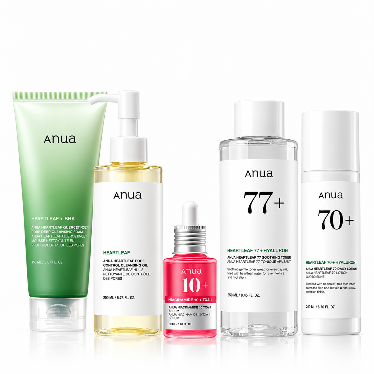 ANUA Glass Skin Bundel