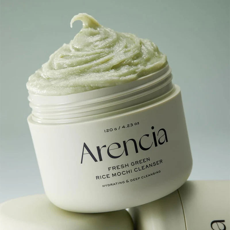 Fresh Green Rice Mochi Cleanser - Korean Cosmetics