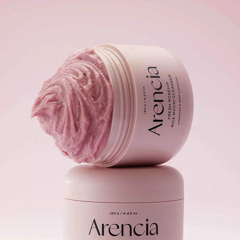 Arencia Fresh Rosehip Rice Mochi Cleanser - Korean Cosmetics