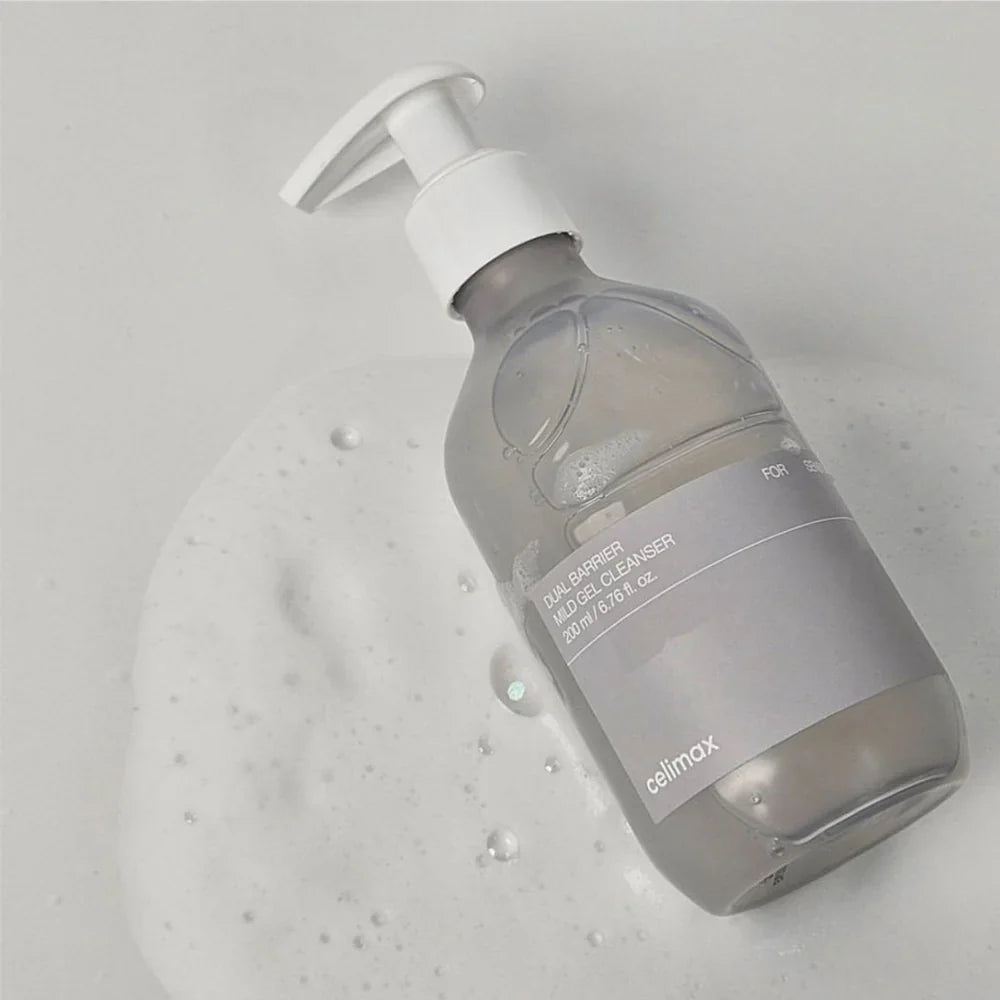 Celimax Dual Barrier Mild Gel Cleanser - Korean Cosmetics