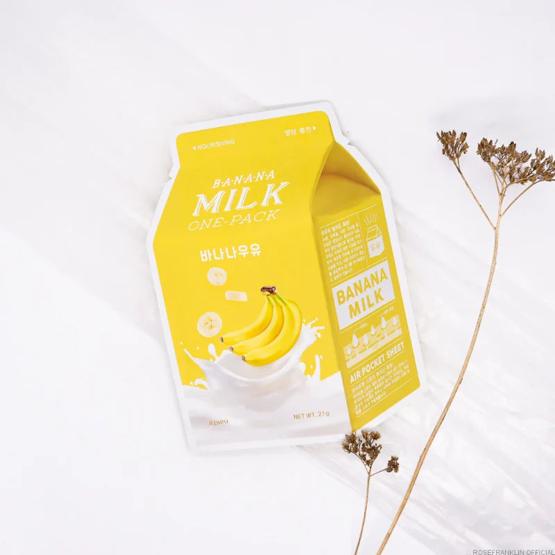 Milk One Pack #Banana Milk - Korean Cosmetics