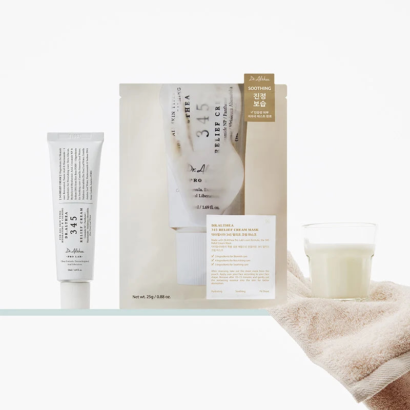 Dr. Althea 345 Relief Cream Mask - Korean Cosmetics
