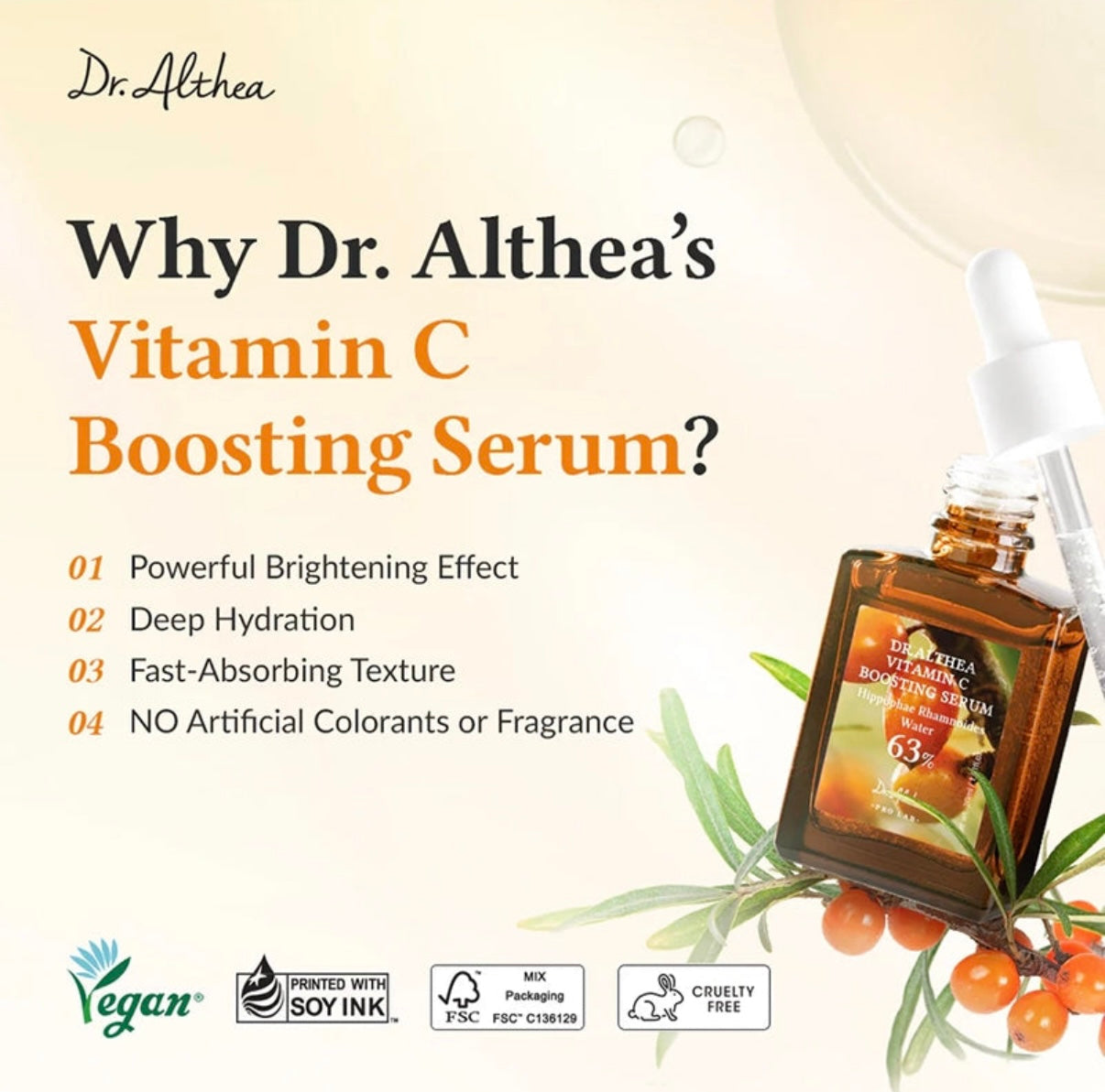 Vitamin C Boosting Serum - Korean Cosmetics