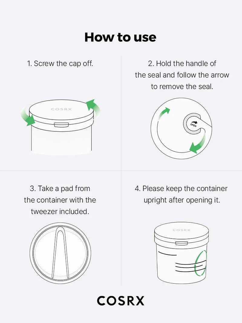 Korean Cosmetics | One Step Green Hero Calming Pad