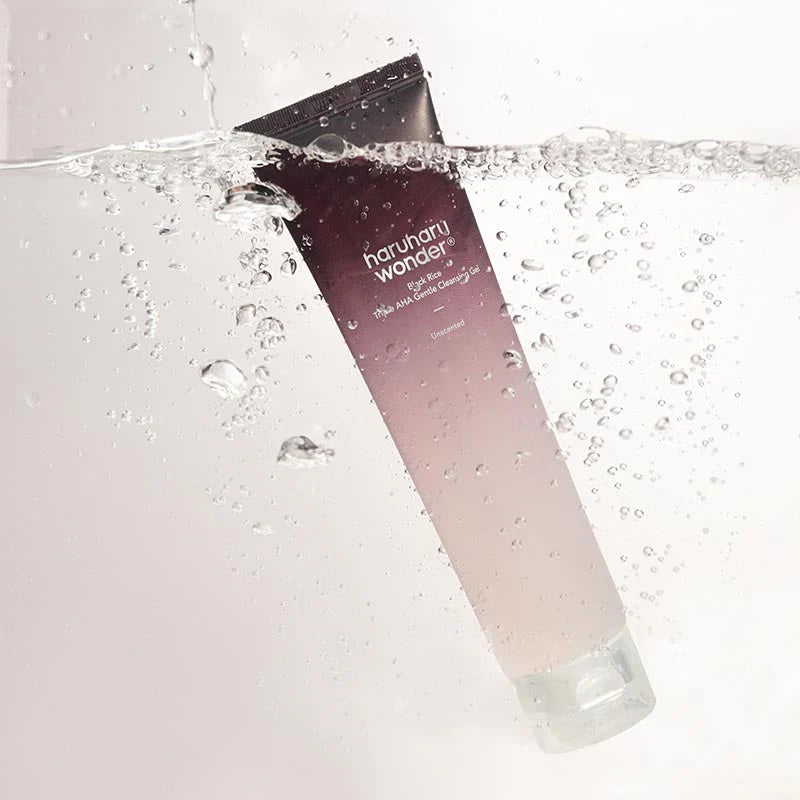 Black Rice Triple AHA Gentle Cleansing Gel - Korean Cosmetics