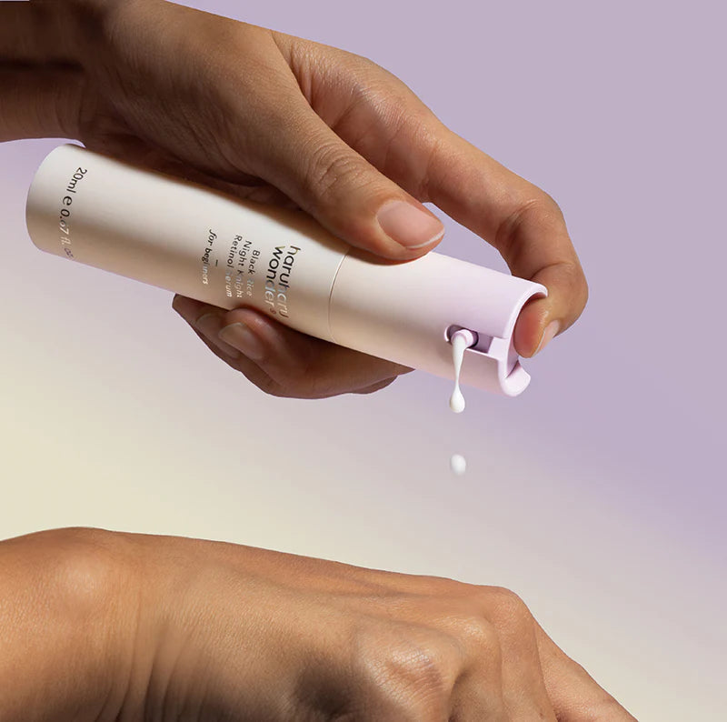 Black Rice Night Knight Retinol Serum - Korean Cosmetics