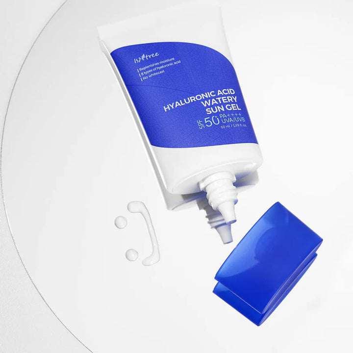 Hyaluronic Acid Watery Sun Gel SPF50 PA - Korean Cosmetics
