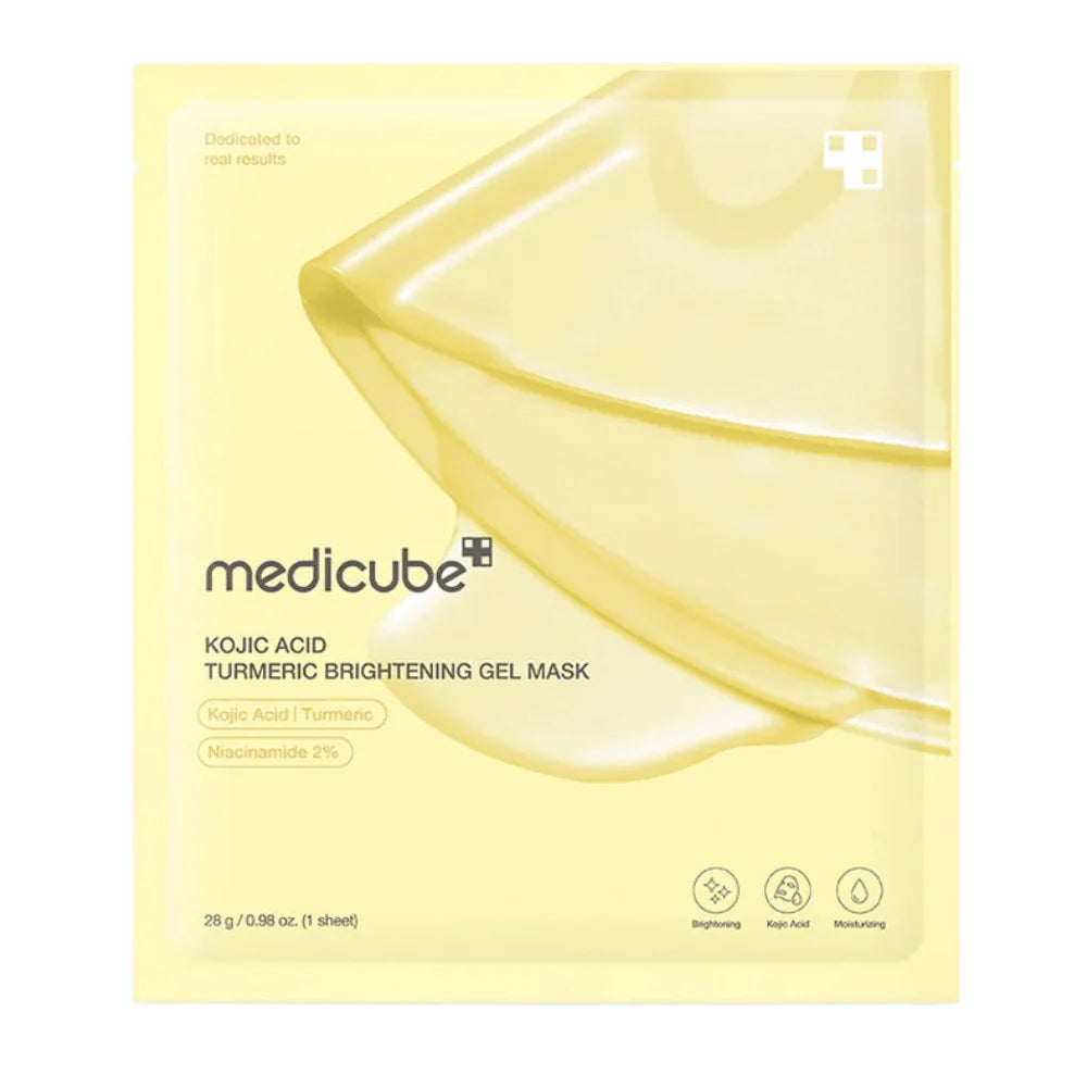 Kojic Acid Turmeric Brightening Gel Mask - Korean Cosmetics
