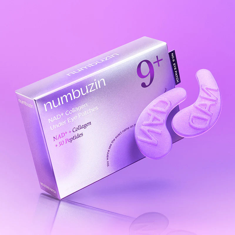 No.9 NAD+ Collagen Under Eye Patches - Korean Cosmetics