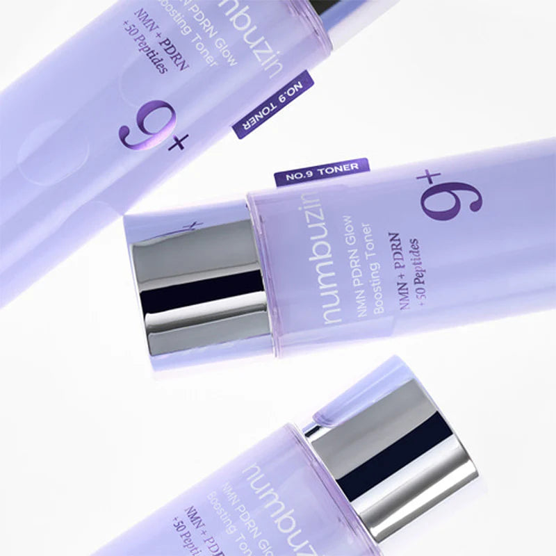 No.9 NAD+ PDRN Glow Boosting Toner - Korean Cosmetics