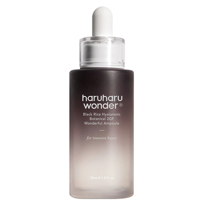 Black Rice Hyaluronic Botanical 2GF Wonderful Ampoule - Korean Cosmetics
