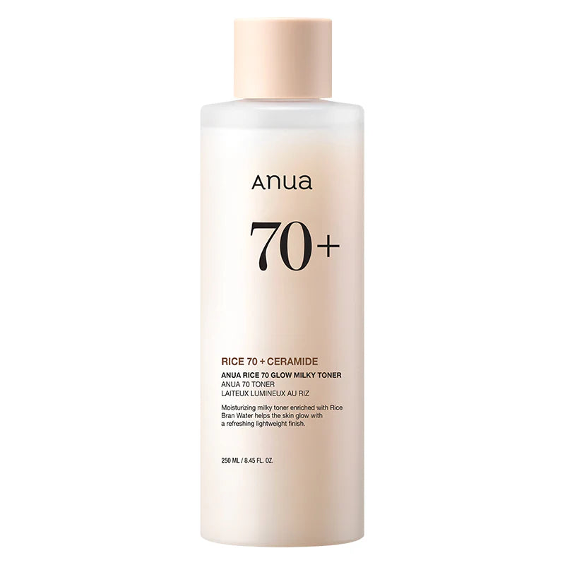 Rice 70 Glow Milky Toner - Korean Cosmetics