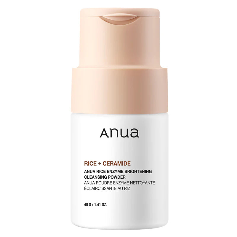 Anua Rice Enzyme Brightening Cleansing Powder - Korean Cosmetics