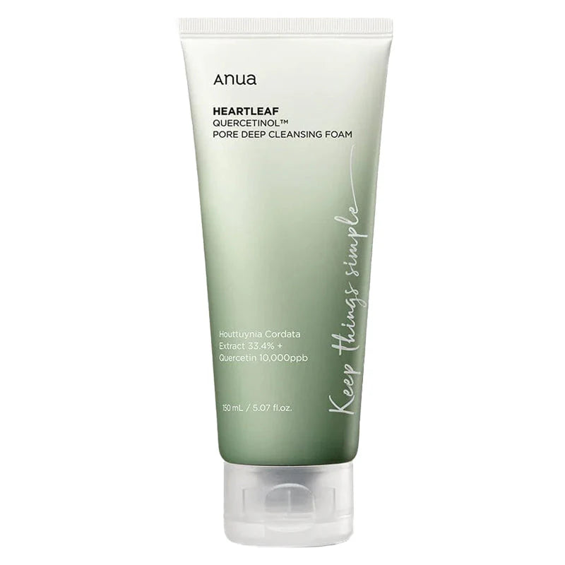 Anua Heartleaf Quercetinol Pore Deep Cleansing Foam
