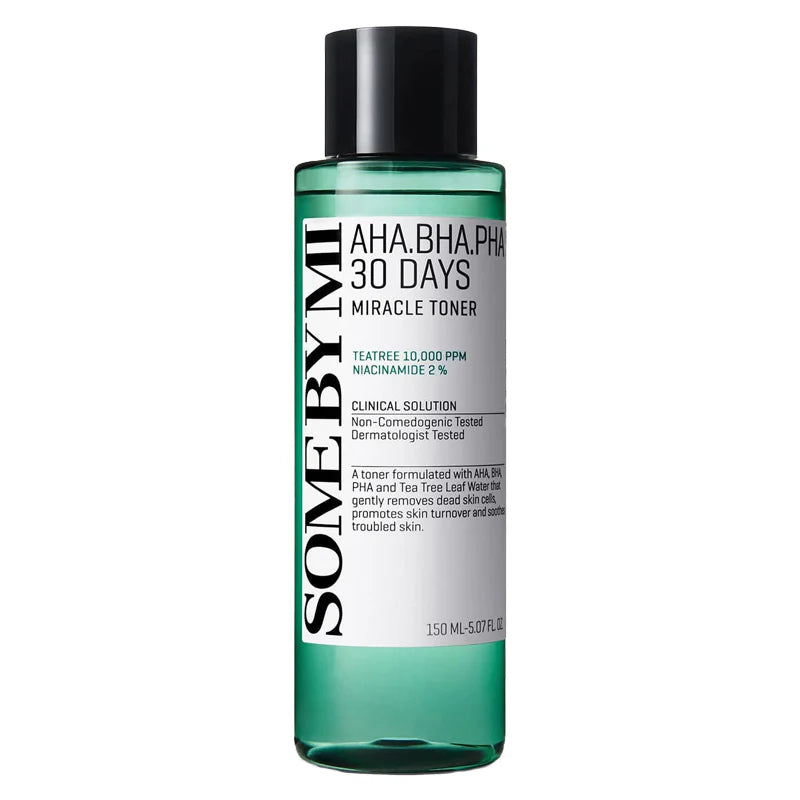 AHA BHA PHA 30 Days Miracle Toner - Korean Cosmetics
