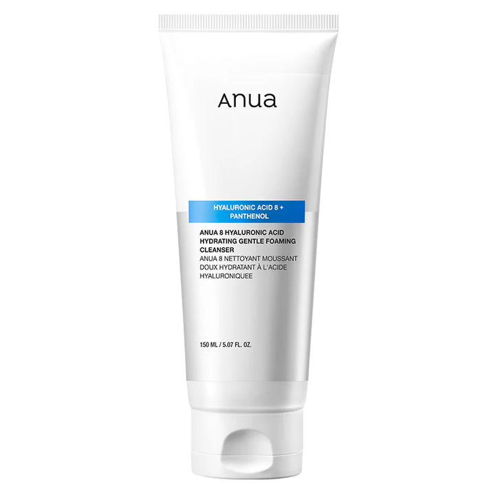 8 Hyaluronic Acid Hydrating Gentle Foaming Cleanser - Korean Cosmetics