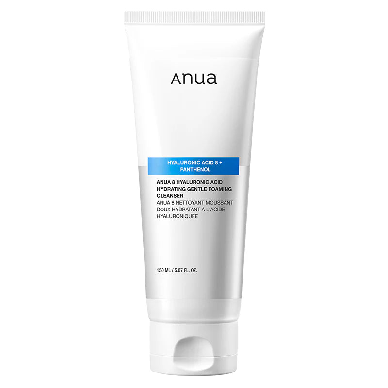 8 Hyaluronic Acid Hydrating Gentle Foaming Cleanser - Korean Cosmetics