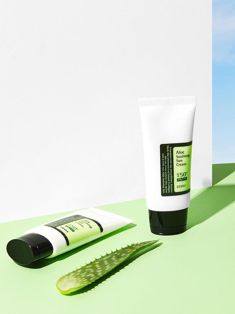 Korean Cosmetics | Aloe Soothing Sun Cream SPF50