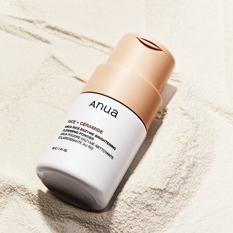 Anua Rice Enzyme Brightening Cleansing Powder - Korean Cosmetics