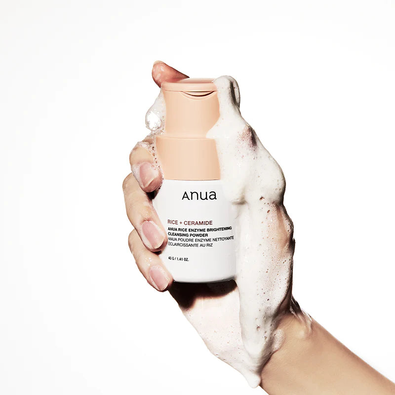 Anua Rice Enzyme Brightening Cleansing Powder - Korean Cosmetics