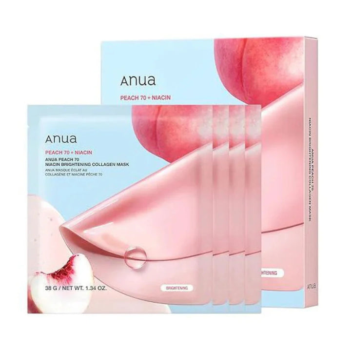 Peach 70 Niacin Brightening Collagen Mask