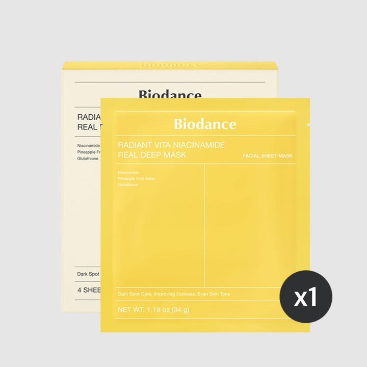 Radiant Vita Niacinamide Real Deep Mask