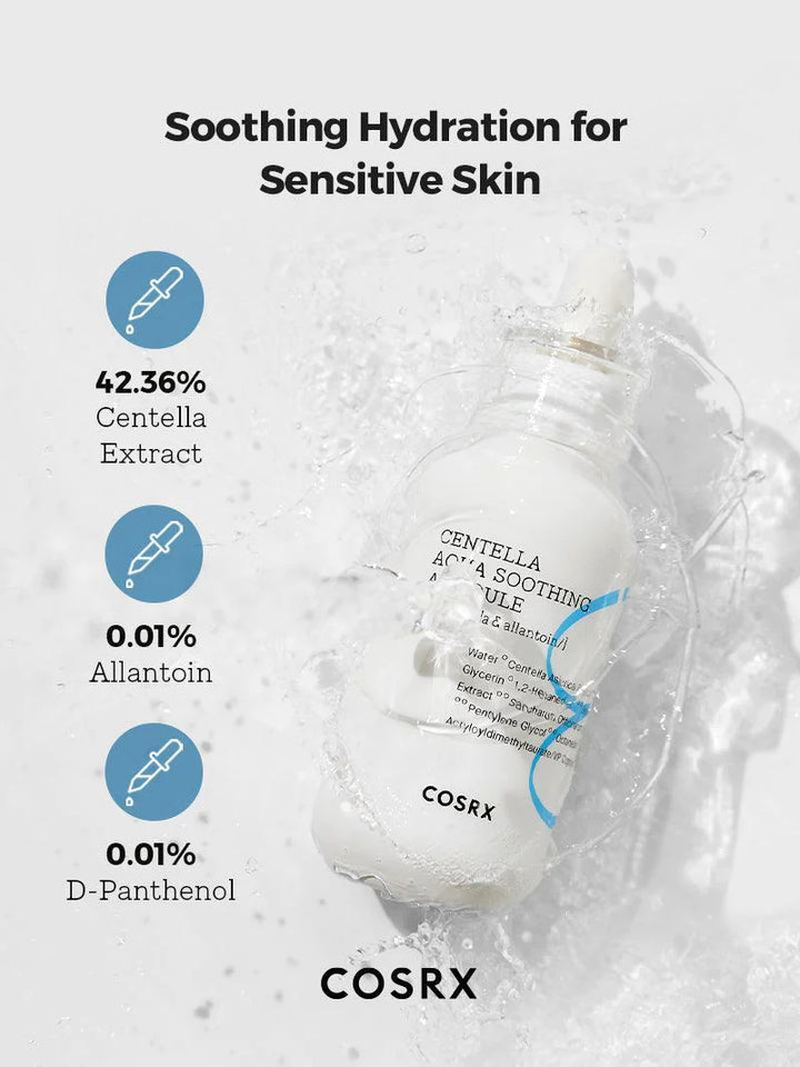Korean Cosmetics | Hydrium Centella Aqua Soothing Ampoule