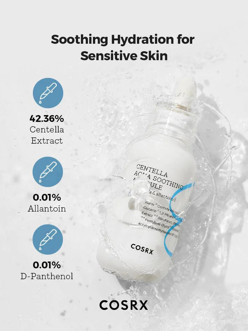 Korean Cosmetics | Hydrium Centella Aqua Soothing Ampoule