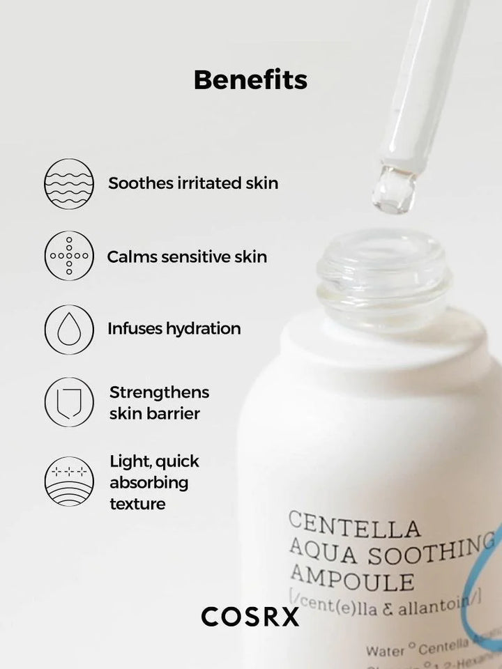 Korean Cosmetics | Hydrium Centella Aqua Soothing Ampoule