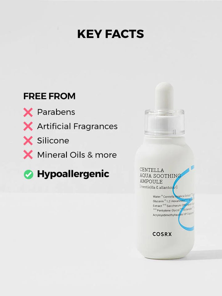 Korean Cosmetics | Hydrium Centella Aqua Soothing Ampoule