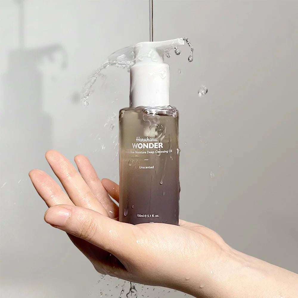 Black Rice Moisture Deep Cleansing Oil - Korean Cosmetics
