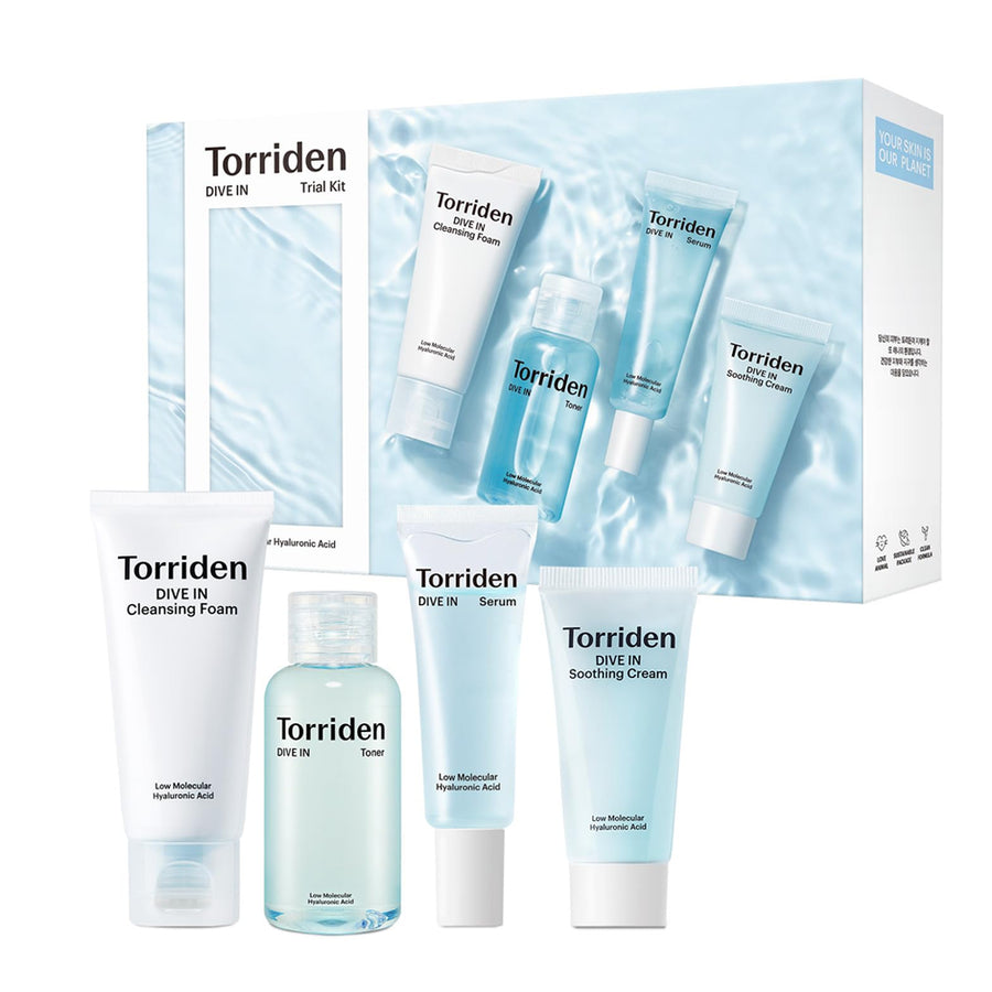 DIVE-IN Skin Care Trial Kit - Korean Cosmetics